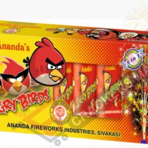 (Ananda )Angry birds / Hi tech colour fountain / 5 PCS
