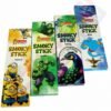 Smocky stick / 10 Pcs (BLUE /FANCY/GREEN/YELLOW) 4 varietys