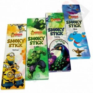 Smocky stick / 10 Pcs (BLUE /FANCY/GREEN/YELLOW) 4 varietys