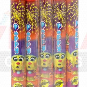 Poppy (aerial single multi colour shots) 5 pcs