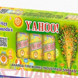 Yahoo! ( Red,Green With Laser Crackling )  (5 PCS) AN